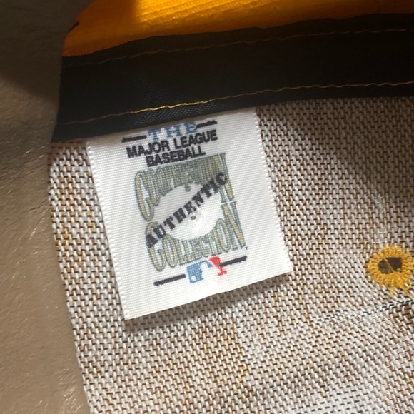 RARE Vintage Pittsburgh Pirates Cooperstown Collection Fitted Hat Sz 6 3/4 - Picture 8 of 9